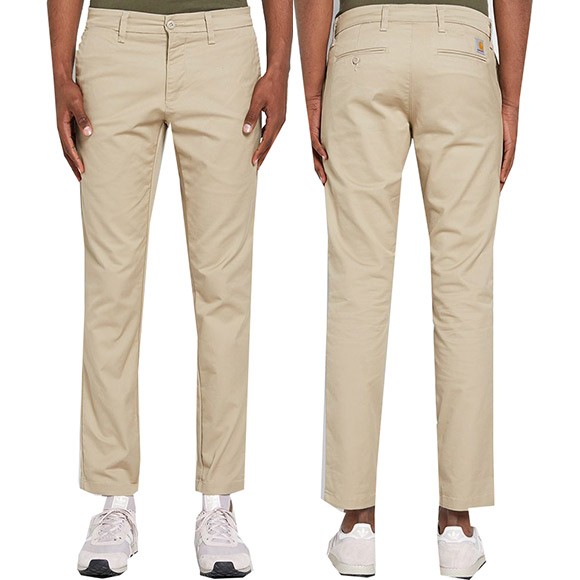 Carhartt WIP pants chino sid wall rinsed achat skate shoes wear bud skateshop