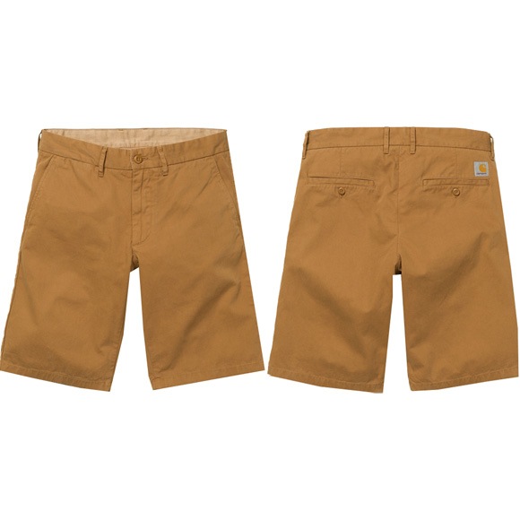 Carhartt WIP short chino johnson (hamilton brown)