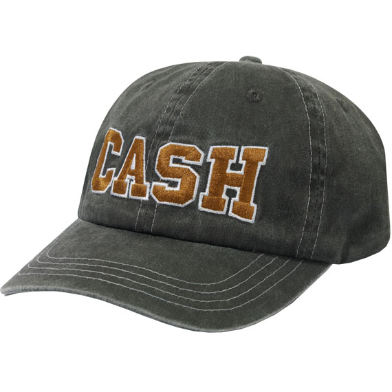 cash only cap 6 panel campus (black)