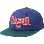 cash only cap 6 panel college (navy/forest)