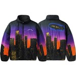 cash only jacket puffer city (black) reversible
