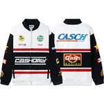 cash only jacket racing (black/white)