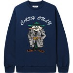 cash only sweatshirt crew wise guy (navy)
