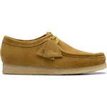 clarks shoes wallabee (oakmoss/suede)