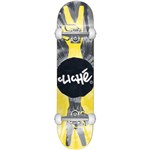 .85 € : cliché skateboard complet peace (yellow/black) 8