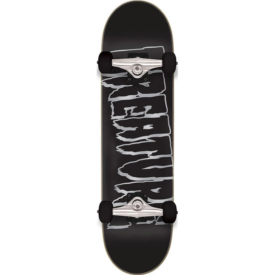 creature skateboard pack complet logo outline (metallic) 8.25