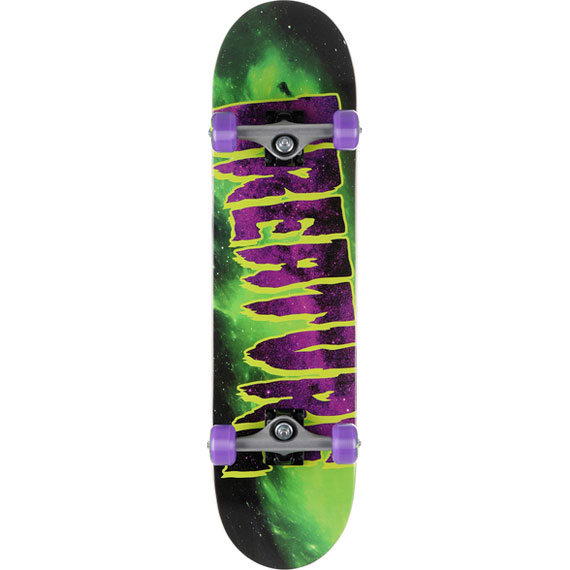 creature skateboard pack complet galaxy logo team 7.8