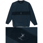 dancer sweatshirt crew ripstop (navy)