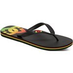 dc flip flop tongues spray (rasta)