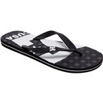 dc flip flop tongues spray graffik (grey/black/black)