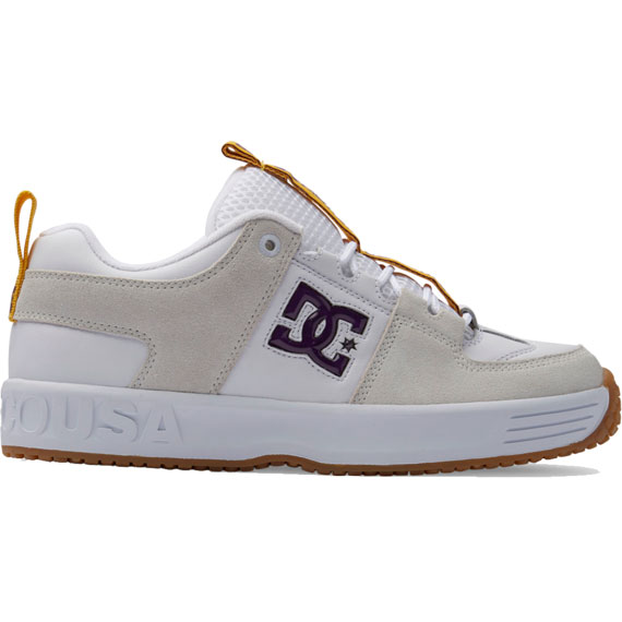 dc shoes lynx og white purple achat skate shoes wear bud skateshop