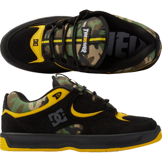 dc shoes thrasher kalynx (black/camo) josh kalis