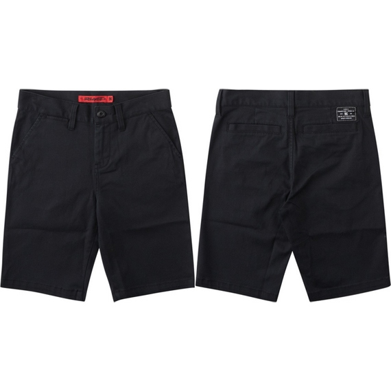 dc short kids chino worker relax (black)