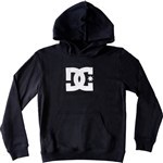 dc sweatshirt kids hood star (black)