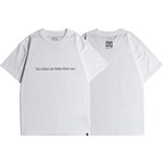 dc tee shirt rave (white)