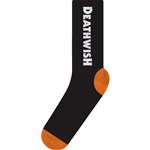 deathwish socks carpenter (black/orange)