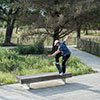 Robin Fournier switch frontside bluntslide backside tailslide BUD SKATESHOP Budinmtp Montpellier mai 2021