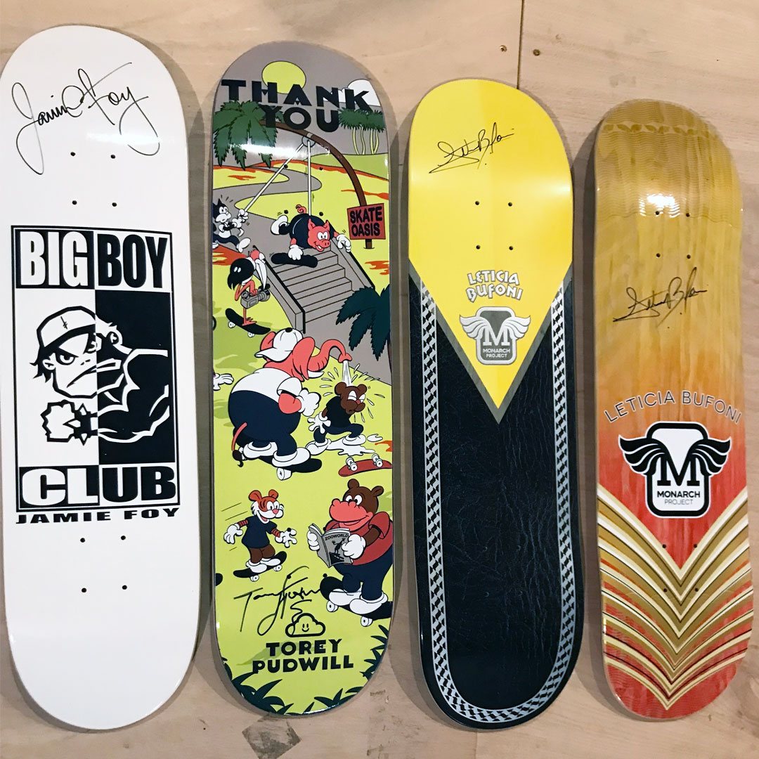 boards dédicacées