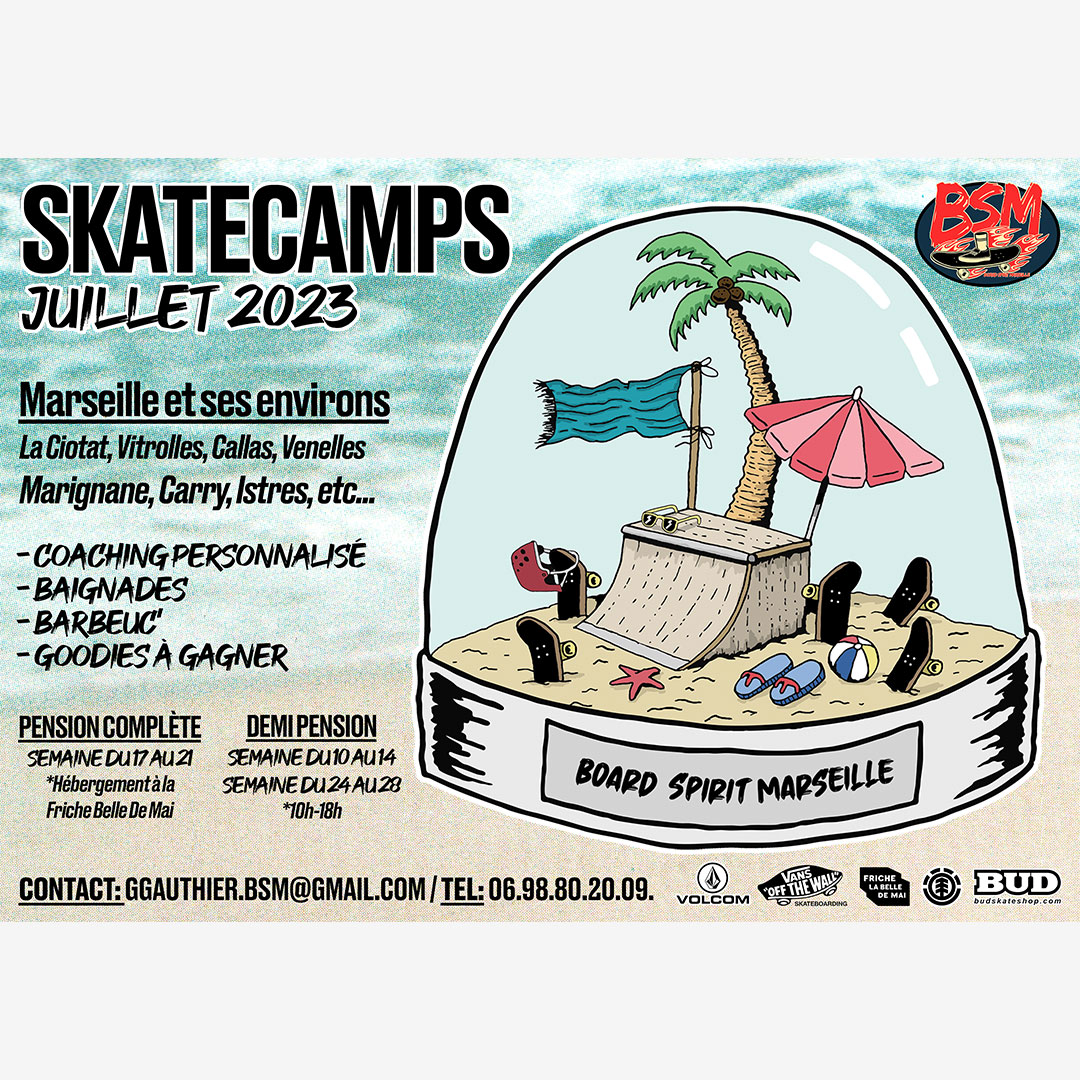 BSM Skatecamps juillet 2023