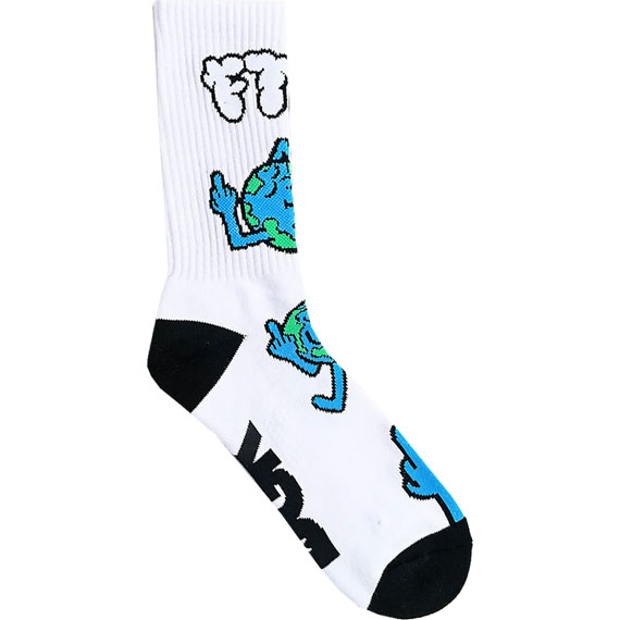 dgk socks discord (white)