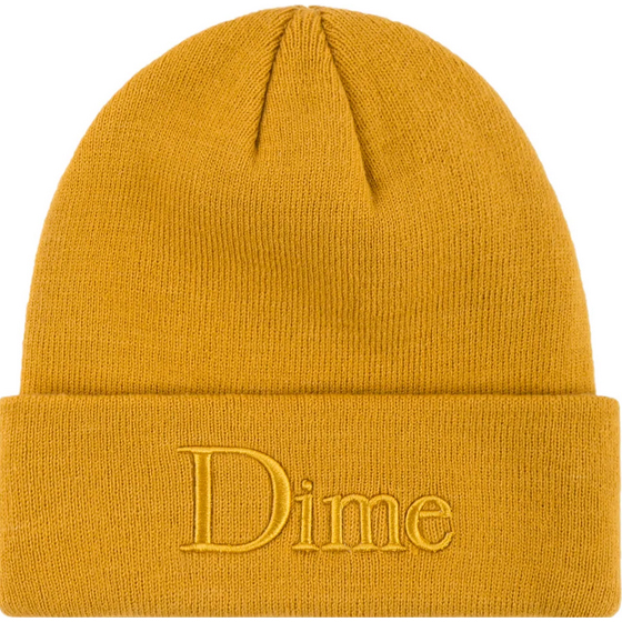 dime beanie classic 3D (mimosa)