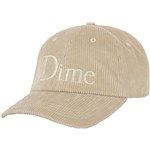 dime cap baseball polo cord classic low pro (dark ivory)