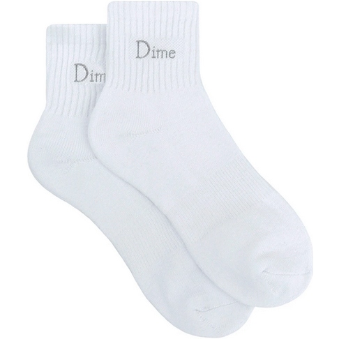 dime socks classic (white)