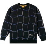 dime sweater knit wave (black)