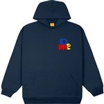dime sweatshirt hood chat (navy)