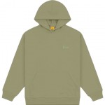 dime sweatshirt hood classic small logo (army green)
