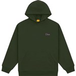 dime sweatshirt hood classic small logo (forest green)