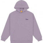 dime sweatshirt hood classic small logo (plum grey)