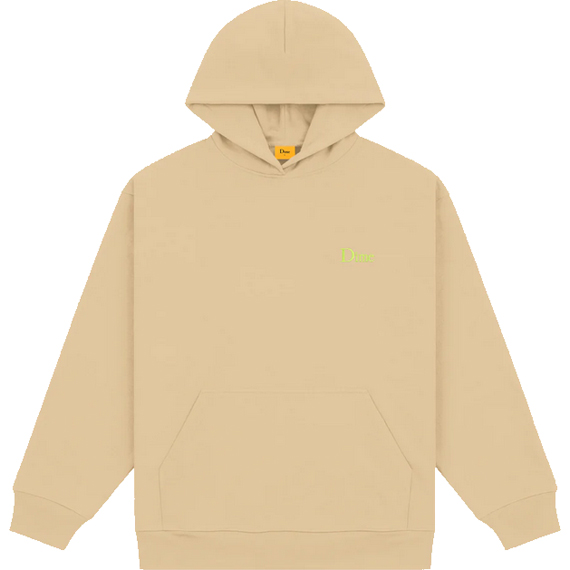 dime sweatshirt hood classic small logo (sand)