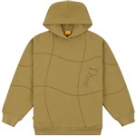 dime sweatshirt hood wrap (gold)