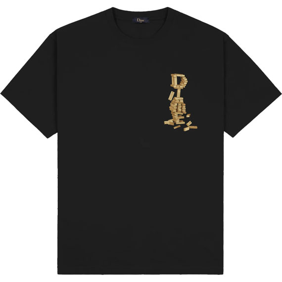 dime tee shirt blocks (black)
