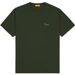 dime tee shirt classic small logo (forest green)