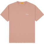 dime tee shirt classic small logo (old pink)