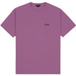 dime tee shirt classic small logo (violet)