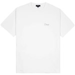 dime tee shirt classic small logo (white)