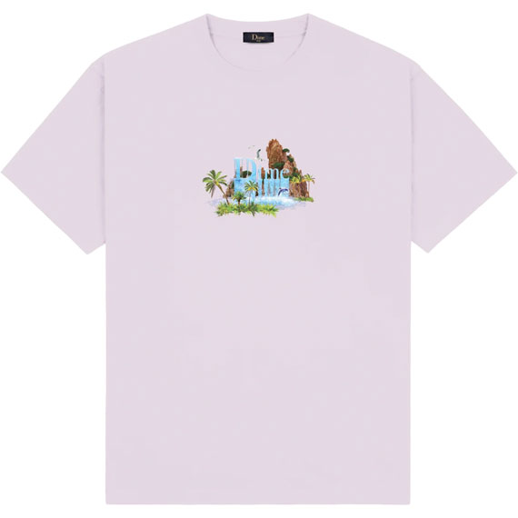 dime tee shirt classic waterfall (dusty pink)