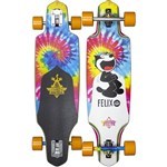 dusters longboard channel felix (tie dye) 34x9.125