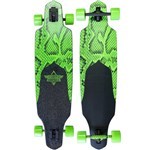 dusters longboard channel snakeskin (green) 38x9.3