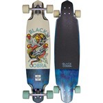 dusters longboard cobra (teal/off white) 38x9.125