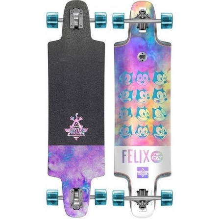 dusters longboard felix (chrome holographic) 36x9.5