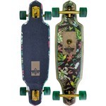 dusters longboard predator (green) 34x9.125