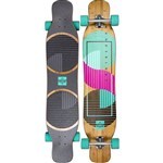 dusters longboard wanderlust (teal/purple) 47x9.5