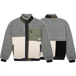 element jacket polar sherpa zip oak (multicolor)