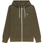 element sweatshirt hooded zip cornell classic (army)
