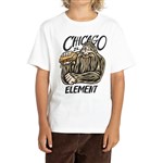 element tee shirt kids timber hairy dog (egret)