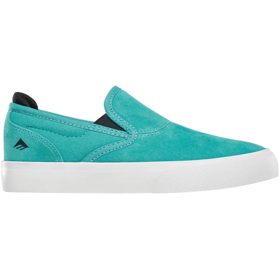 emerica shoes kids wino g6 slip-on (aqua)